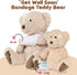 Muiteiur Get Well Soon Teddy Bear - 25.6 Inch Big Plush Stuffed Animal for Recovery Gifts