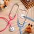 2 Pcs Kids Stethoscope Toy, Real Working Nursing Stethoscope for Role Play, Doctor Nurse Cosplay Accessories