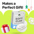 1.3 Lbs/600g Original Stationery Soft Clay for Slime Making - Moldable Modeling Clay for Kids, Blend with Glue