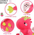 Ditucu Cute Dragon Fruit Dinosaur Stuffed Animals, Plush Toys Dolls, Red 12 Inch Birthday Gifts for Kids