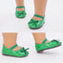 7 Pairs of Glitter Doll Shoes for 18 Inch Dolls, Sparkle Princess Accessories