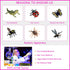 Insect Bug Toy Figures - 5pcs Realistic Ladybug Spider Action Models for Toddlers Educational Learning Gifts