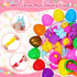 EUOCENK 30PCS Pre Filled Easter Eggs with Easter Mochi Squishy Toys, Pre-Stuffed Easter Eggs with Easter Squishies