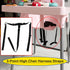 LiXiongBao 3-Point Harness Straps Belt for Child High Chair,Universal Adjustable Harness Strap Replacement for High