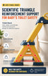 Gorocking Kids Potty Training Toilet Seat with Step Stool Ladder, Bear Design, Adjustable Height, Non-Slip Steps, Soft