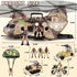 Set Playset, deAO Military Helicopter Toys Army Men Army Toys with Soldier Action Figures, Combat Truck, Motorcycle