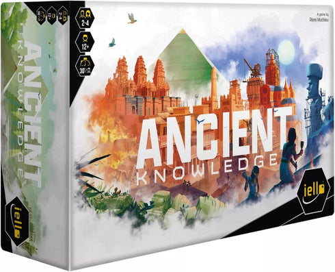 IELLO: Ancient Knowledge - Strategy Card Game, Tableau Building for Ages 12+, 2-4 Players, 30 Min Per Player