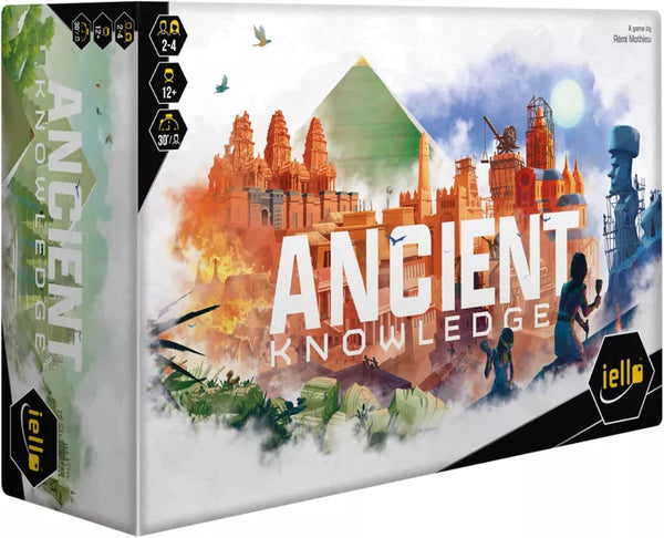 IELLO: Ancient Knowledge - Strategy Card Game, Tableau Building for Ages 12+, 2-4 Players, 30 Min Per Player