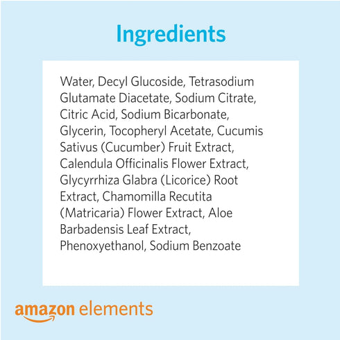 810 Count, Packs Amazon Elements Baby Wipes, Unscented, Hypoallergenic, Alcohol-Free, With Aloe and Vitamin E, Flip-Top