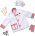 Melissa & Doug Chef Costume, Pretend Play Dress Up Set (8-Pc) Chef's