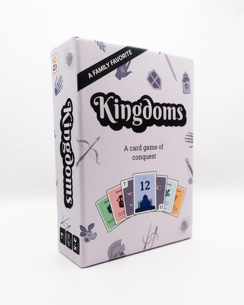 Kingdoms Card Game - Family Strategy Game for 2-8 Players, Ages 8+ | Master Tactics and Outwit Opponents