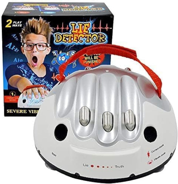 JULAN Upgrade Micro Electric Shocking Lie Detector, Tricky Novelty Game, Polygraph Test Truth Or Dare Party Analyzer