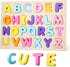 JOLSNAF Alphabet Puzzles Wooden for Toddlers, ABC Learning Toys for Kids, Preschool Educational