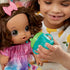 Baby Alive Fruity Sips Doll, Lemon, 12-inch Baby Doll Set with Drinks & Wets, Pretend Juicer for Kids