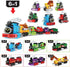 UMEELR Building Blocks - 12PCS Train Toys Surprise Eggs Sets, Easter Egg Train Building Blocks for Kids 2+
