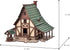 I BUILT IT - Green Gables S - 3D Wooden Puzzle, 28mm Scale Model Building Kit for Adults & Kids, Creative Gift
