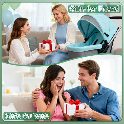 Guiseapue Baby Side Sling Stroller Cargo Net: Universal Stroller Organizer Attachment for Storage, Mesh Bag Storage