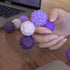 Generic 8 Pack Stimming Silicone Magnetic Fidget Balls, Spiky Fidget Toys Adults & Teen, Pain Fidget for Stress Relief