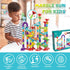 Marble Run for Kids Ages 4-8 - Maze Game DIY Educational Playset Birthday Gift for Ages 3+,Track Pipe Building Blocks Glass Marbles for Kids Birth Day Preschool, Toys for 3 Year Old Boys Christmas
