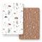 Pack n Play Sheets Fitted 2 Pack, Stretchy Ultra Soft Jersey Knit, Universal Portable/Mini Crib Mattresses