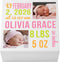 Let's Make Memories Personalized Photo Keepsake Box for New Baby - Memento