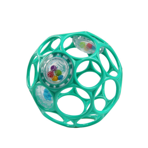9-Piece Set 3 Bright Starts Everything Nice Teething Toys - BPA-Free Rattles and Chillable Teethers, Purple and Pink