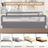 71-in Pack 1) HONEY JOY Bed Rail for Toddlers, Extra Long, Portable Safety Bed Guardrail w/Double Safety Child Lock