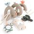 Done by Deer Car Seat Toys Hanging - Activity Spiral Sensory Baby