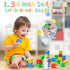 Magnetic Blocks - 1.34 inch Large Magnetic Building Blocks, 3D Cubes for Toddlers, Educational Construction Kit