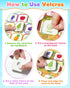 3 4 3-5, Toddler Busy Book Preschool Learning Activities, Montessori Educational Toys for year old Boy Girl Gifts