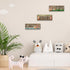 3 11 4 Inch Jetec Pcs Woodland Animal Nursery Decor Safari Wall Art Be Kind Brave Curious Cute Light Brown Nursery