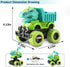 KESIYI 3 4 5 2 Pack 6 3-4-5-7, 3-5 Dinosaur Monster Truck Toys for Year Old Boys, with Mini Dinosaur Figures, Monster