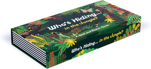 Laurence King Who's Hiding in The Jungle? A Spot and Match Game