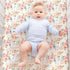 Jola's House 4 Pack Baby Girl Crib Sheets Fitted Pink Crib Sheet Portable Mattress Cover or Toddler Bed Sheets