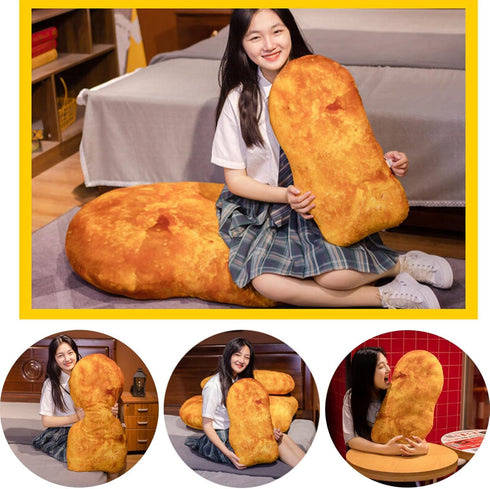 Whlo4U (23inch) Simulation Chicken Plush Pillow, Chicken Stuffed Food Plush Pillow, Home Sofa Decoration, Birthday