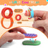 FlufiFiea 6 Pack 3 Pack Sensory Fidget Toys - Fidget Rings and Silicone Magnetic Sliders for Kids, Sensory Toys