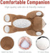 26" 5LB Niuniu Daddy | Sloth Weighted Stuffed Animals for Adults Kids, Large Brown Sloth Weighted Lap Animal Plush Toy