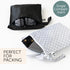 2pk Bumkins Roamio - Waterproof Wet Bag - For Baby, Travel, Swim Suit, Cloth Diapers, Pump Parts, Pool, Gym, Toiletry