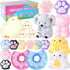 Taba Squishy 20Pack, Fufu Squishy Fidget Toys Kit, Include Squishies Chick Toys,