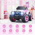 Carox Remote Control Car for Girls, 160 mins Pink RC Convertible Truck with Doll & Sticker, 1:16 Scale, Ages 4-12