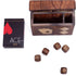 Unique Birthday Gift Ideas - Handcrafted Classic Wooden Playing Card Holder Deck Box with Premium 'Ace' Cards