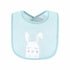 Hudson Baby Unisex Cotton Terry Drooler Bibs - Bunny Design, One Size
