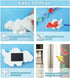 Funto Dinosaur Painting Kit for Kids, 27 PCS Crafts Set to Paint Your Own Figurines with Magnet, Creative DIY Activity