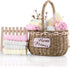 Yzooiyl 10 Pack-Soft Baby Washcloths Face Cloths for Newborn Baby Wipes, Burp Cloths or Face Towels Natural Muslin