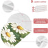 YETTASBIN Daisy Flower Muslin Baby Burp Cloth, Super Soft Absorbent Cotton Burp Rag Baby Bibs Feeding Cloth for Newborn