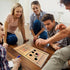 Fast Sling Puck Game, Table Desktop Battle, Sling Foosball,Paced Winner Board Games Toys,Slingshot Games Toy, Parent-Child Toy Board Table Game (S(14.4 * 8.5in)) by SIMPLE WINNER