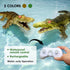 Moskiddo 3-5, 5-7, 10-12, 4-6, 6-8, Summer Swimming 8-12 Remote Control Boat Crocodile Water Toy for Kids RC Alligator