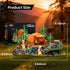 SHAREHB Set 677PCS Mountain Camping Building Blocks - Outdoor Adventure Scene Construction Toy with Tent, Camping Car