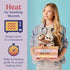 warmies Hugs Duo, Microwavable & Weighted Stuffed Animals, Sloth - Heated Stuffed Animal Plushie for Warmth & Comfort