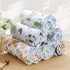 30 40 Inch (75 100 cm) HOMRITAR Baby Blanket for Boys Girls Soft Plush Minky Toddler Blanket with Double Layer Dotted